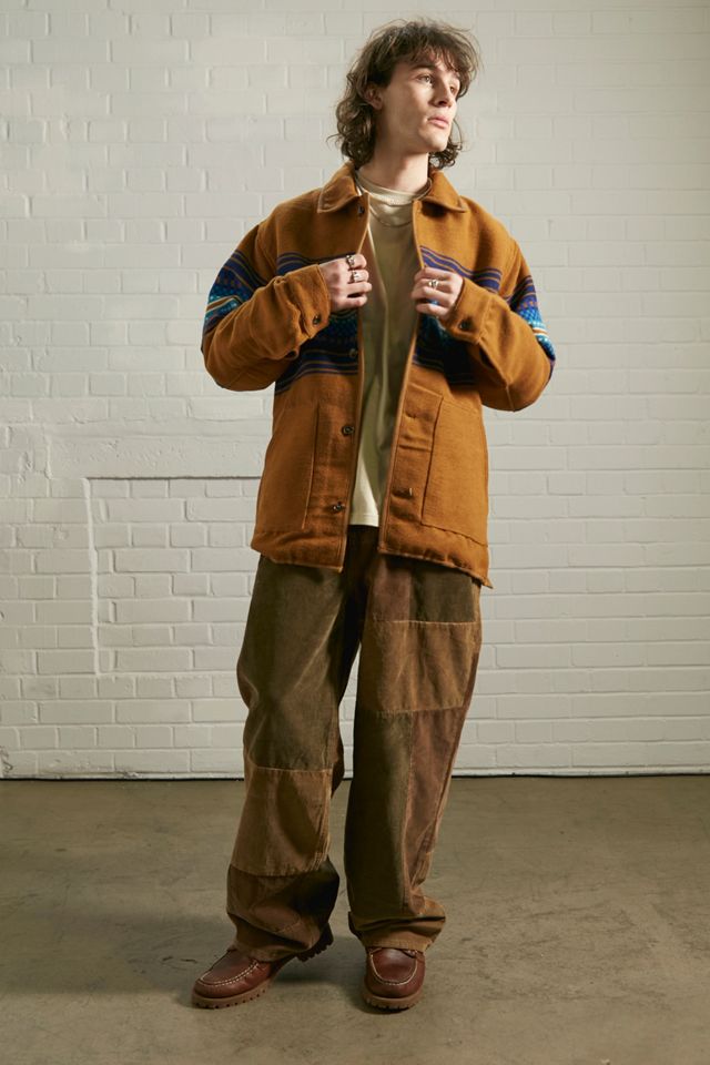 BDG Brown Patchwork Corduroy Jack Jeans #2
