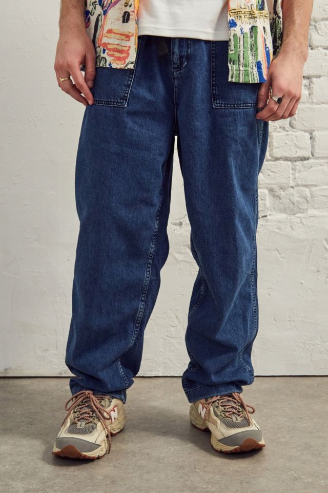 UO Nomad Mid-Wash Denim Climber Jeans | Urban Outfitters UK