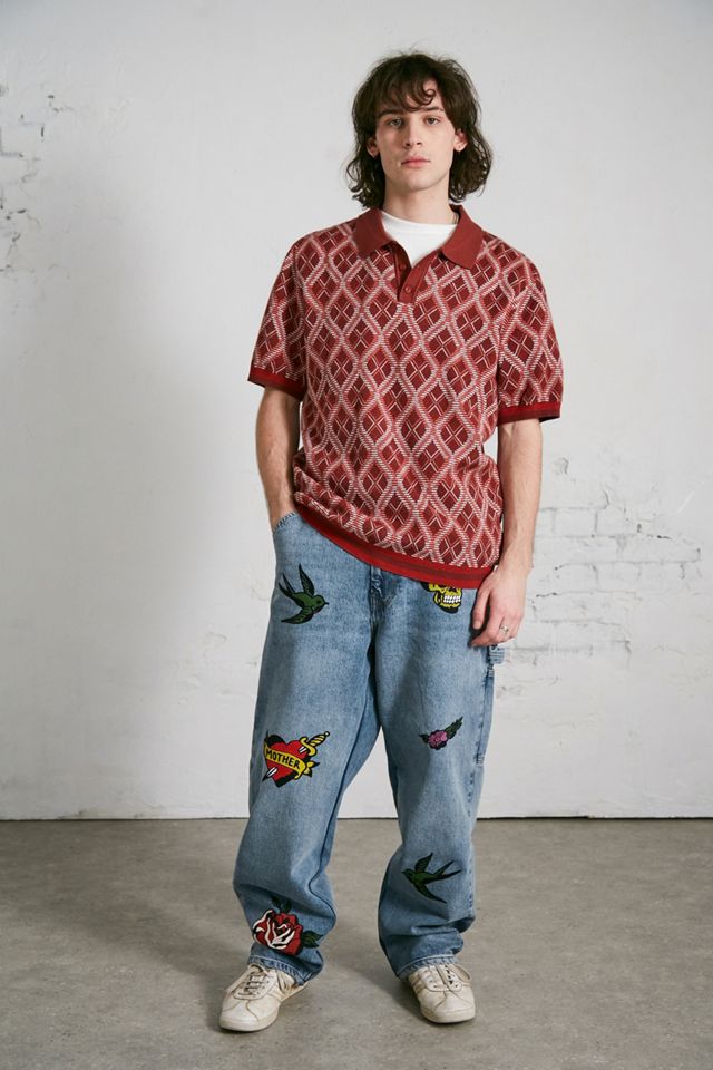 BDG – Workwear-Jeans mit Tattoo-Motiven #2