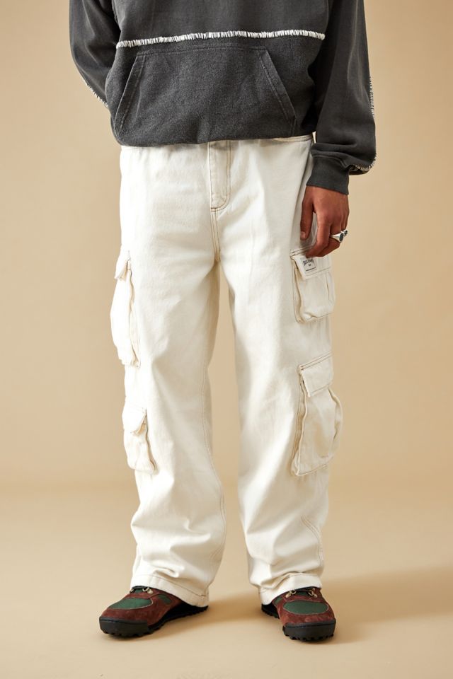 BDG Y2K Cream Multi-Pocket Cargo Pant