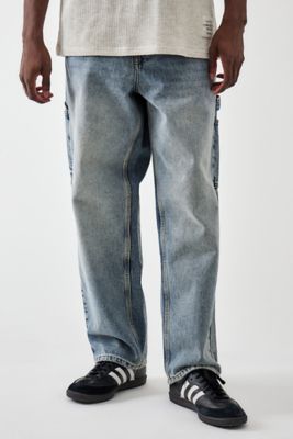 light blue jeans outfit men