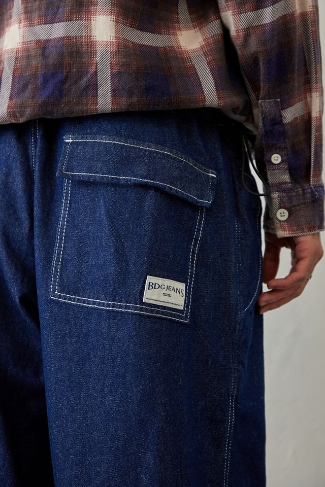 BDG Blue Denim Baggy Tech Pants #1