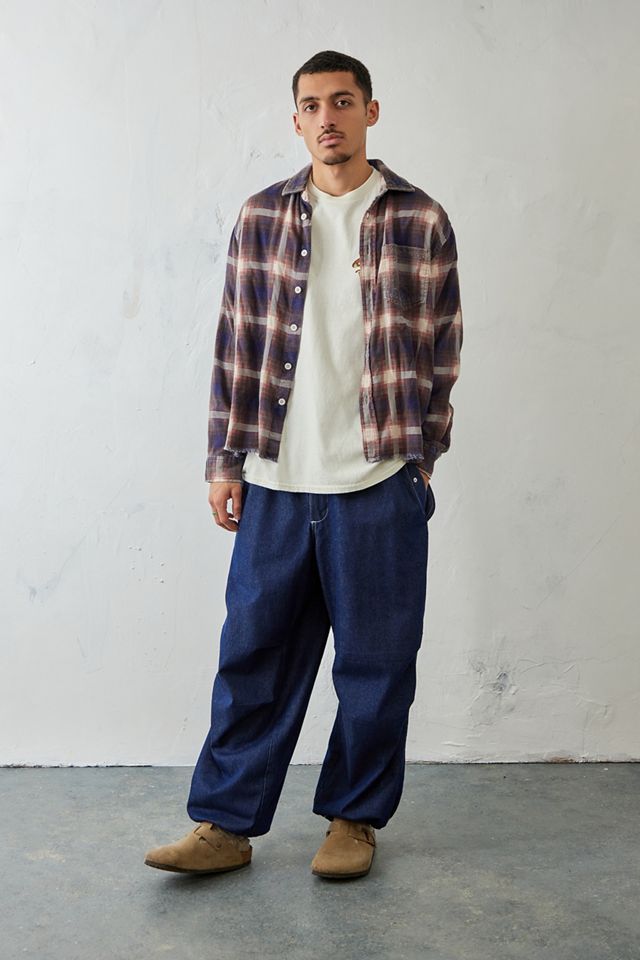 BDG Blue Denim Baggy Tech Pants #2