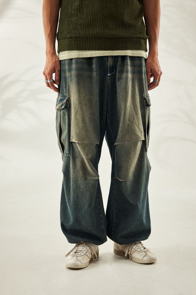BDG Stone Tint Baggy Tech Pants | Urban Outfitters UK