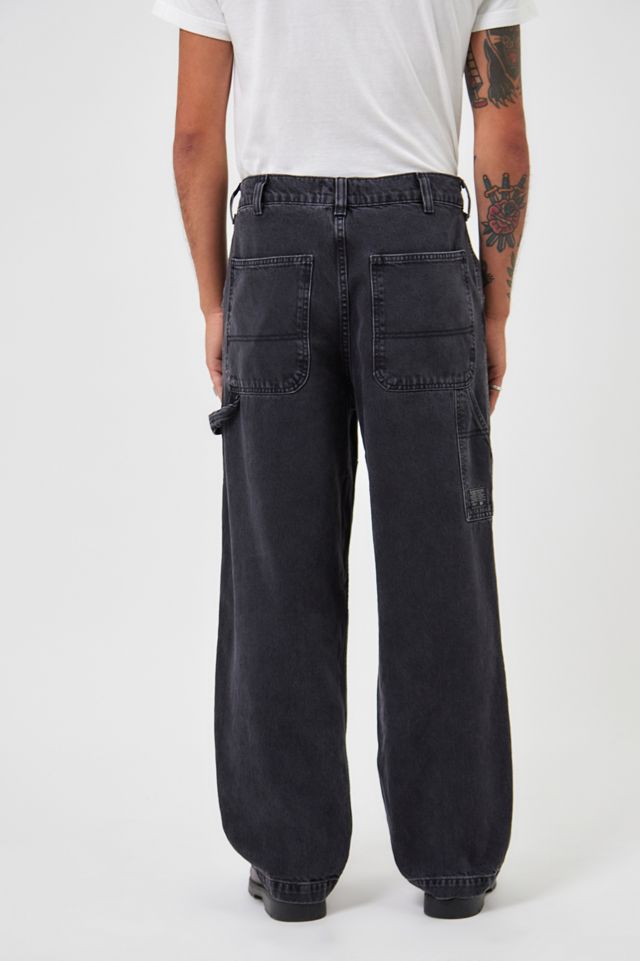 Washed Black Carpenter Jeans