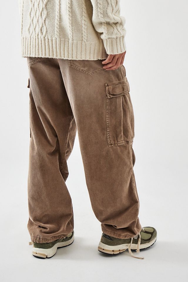 BDG Brown Corduroy Cargo Jeans  #2