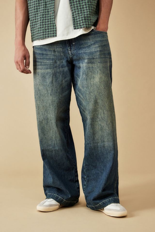 Cheap store crosshatch jeans