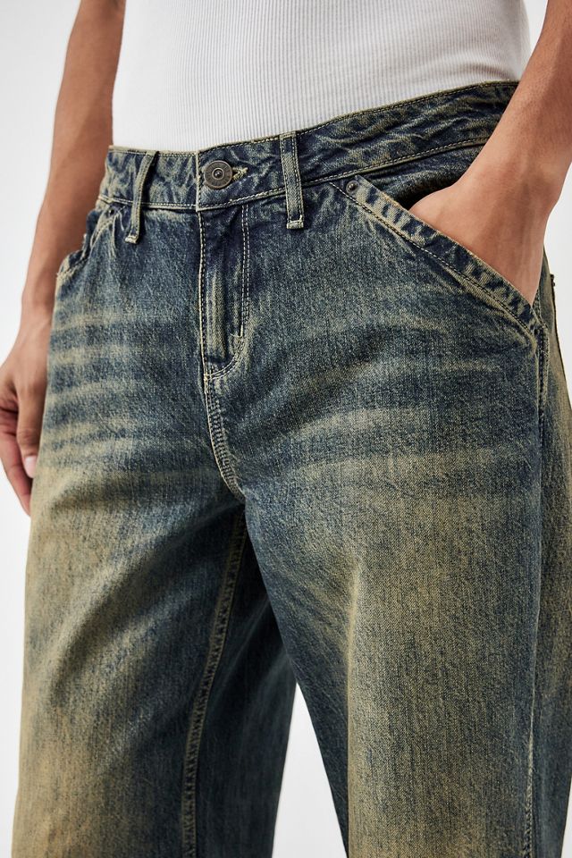 BDG Star Embroidered Bootcut Dirty Tint Jeans
 #5