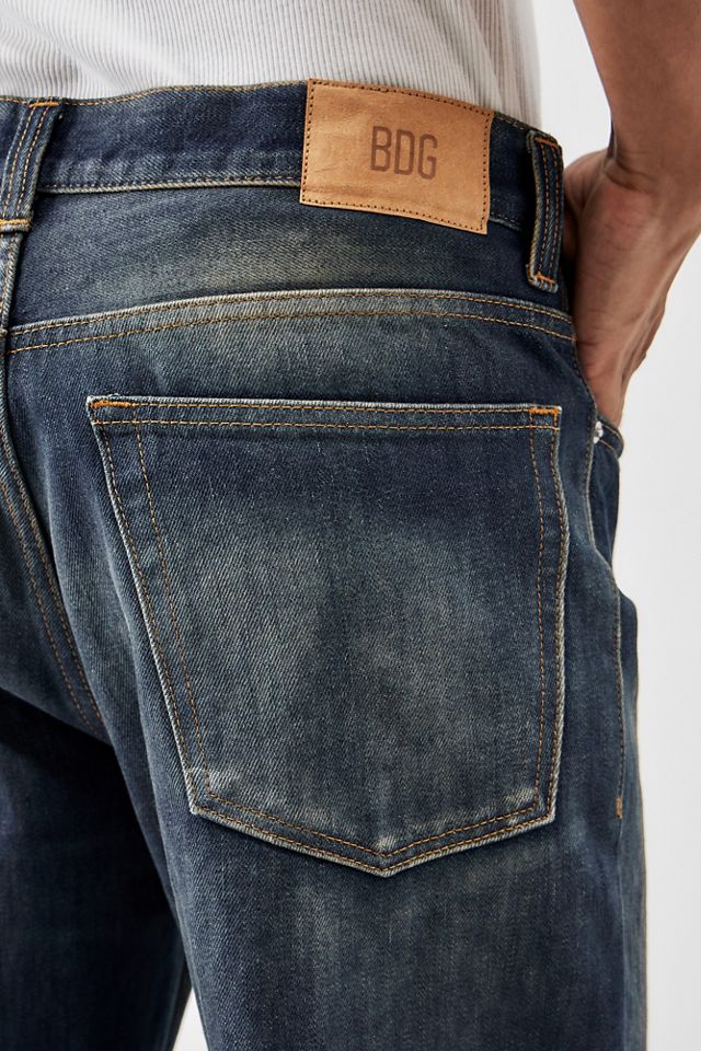 BDG Vintage Blue Straight Leg Jeans #4
