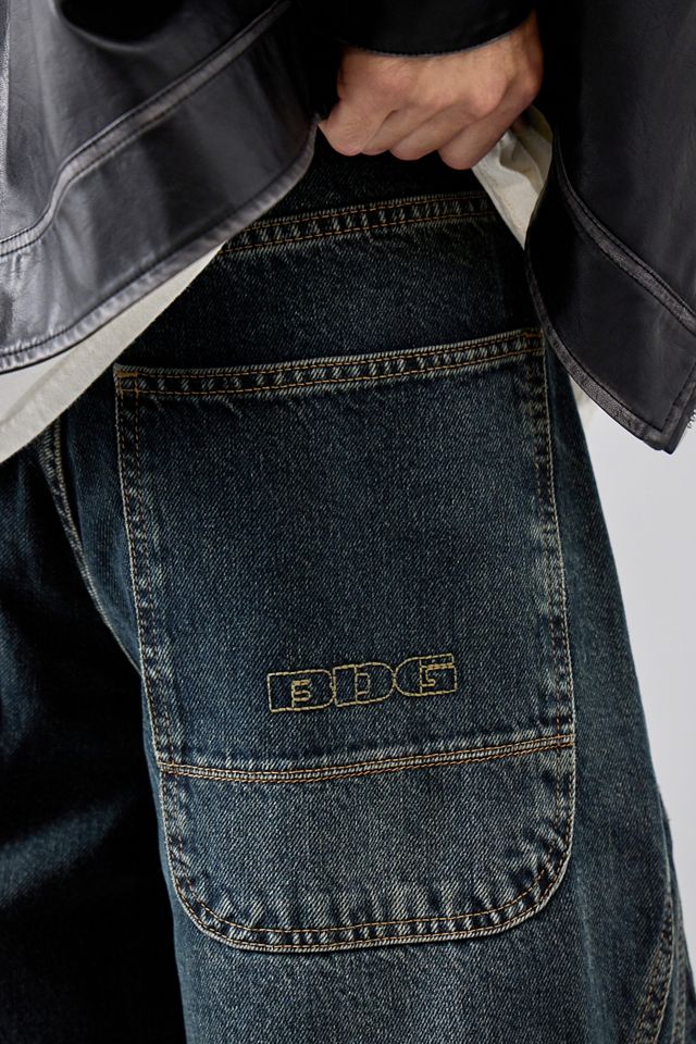 BDG - Jean de skate large à coutures torsadées Neo sablé #3