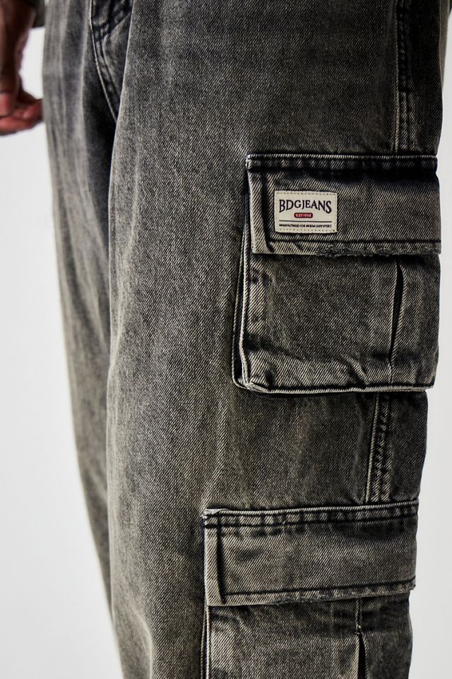 BDG Multi-Pocket Cargo Heavy Wash Jeans  #2