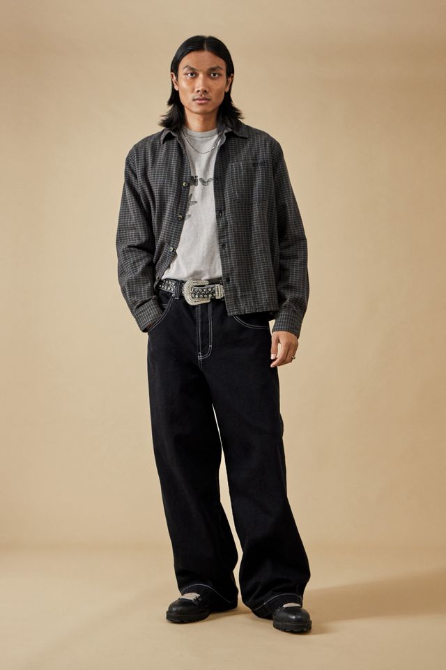BDG Neo Skate Black Contrast Stitch Jeans  #1