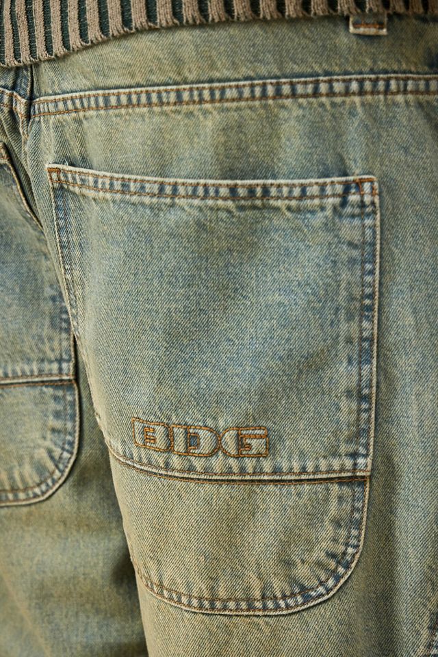 BDG Neo Twist Seam Skate Yellow Tint Jeans #2