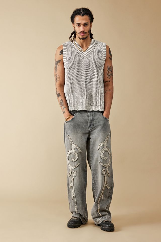 BDG Vaqueros Raw Applique Neo Skate #1