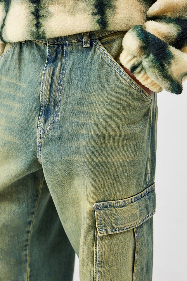BDG Fixed Waist Extreme Wash Cargo Jeans  #2