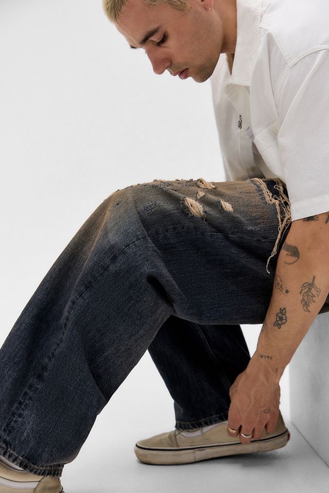 BDG Jack Brown Tint Rip Jeans #4