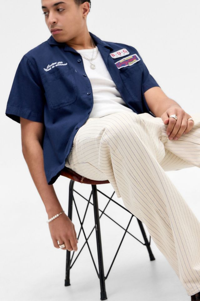 BDG Ecru Jack Pinstripe Jeans #5