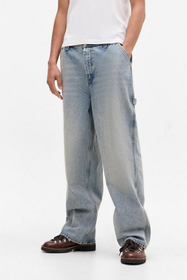 Light-Wash Carpenter Jeans - 28W 30L at Urban Outfitters - BDG - Modalova