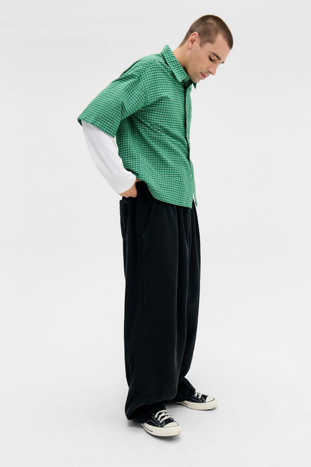 Pantaloni in velluto a coste Bobbi lavati neri BDG #1