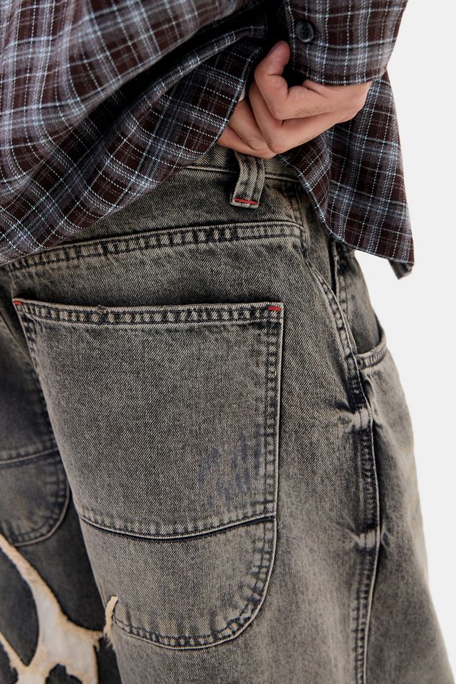 BDG Neo Dark Tint Appliqué Jeans #2