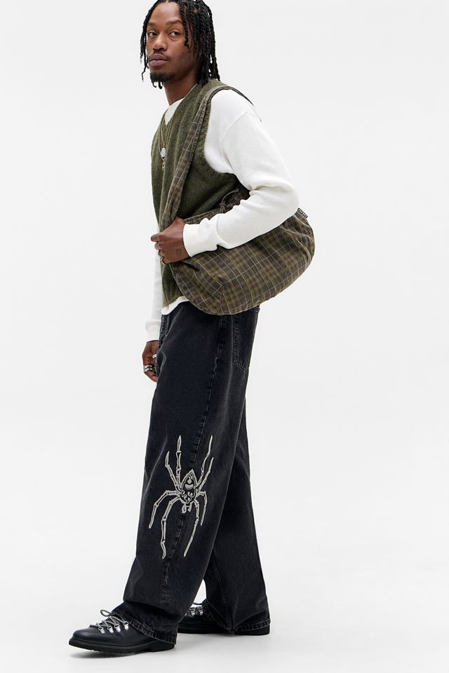 BDG Washed Black Jack Spider Jeans #1