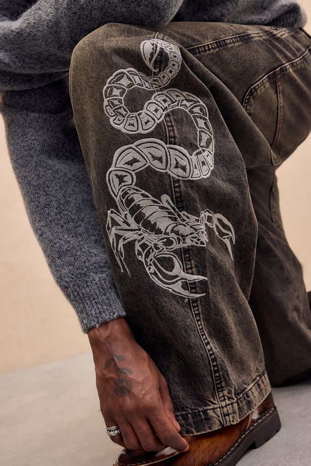 Jeans Scorpion de Tinte Sucio BDG #3