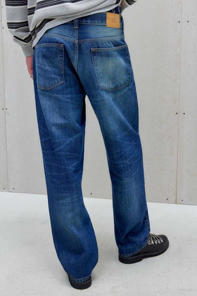 BDG Vintage Wash Alfie Straight Leg Jeans #3