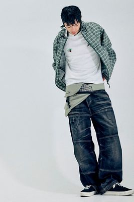 iets frans... Xander Dirty Tint Jeans