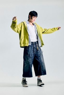 Jeans Cropped iets frans... Dirty Tint