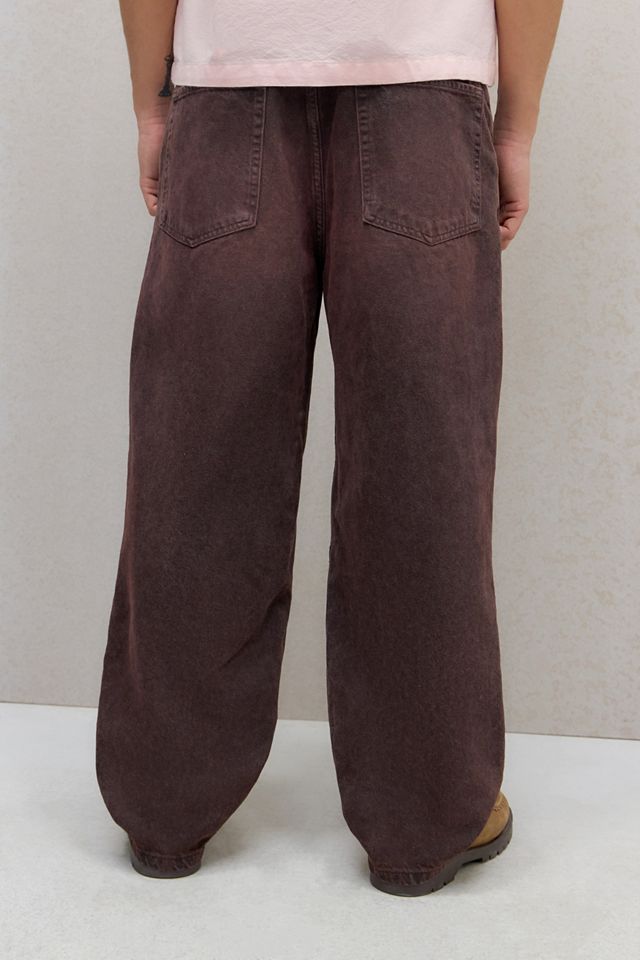 BDG Burgundy Cacoon Jeans #3