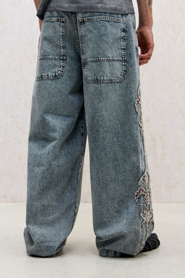 Jeans Skate BDG Bleach Bake Neo con Appliqué #3