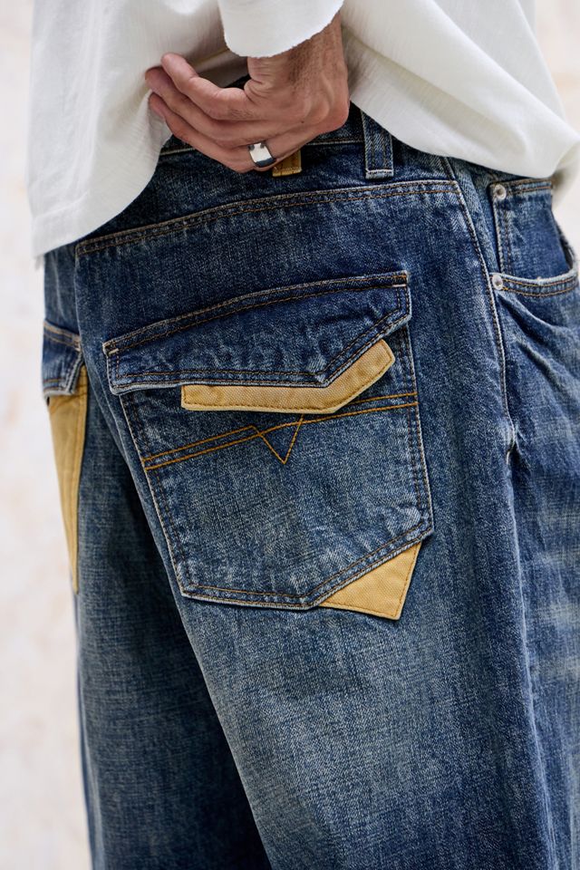 Jeans Jack de Materiales Mixtos BDG #2