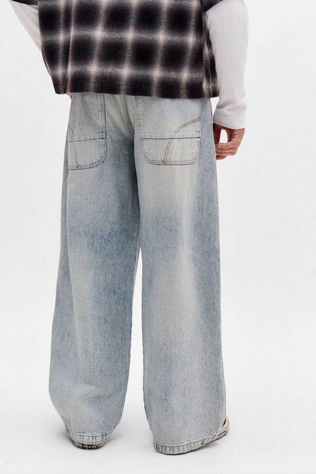 BDG Light Wash Neo Skate Baggy Jeans #2