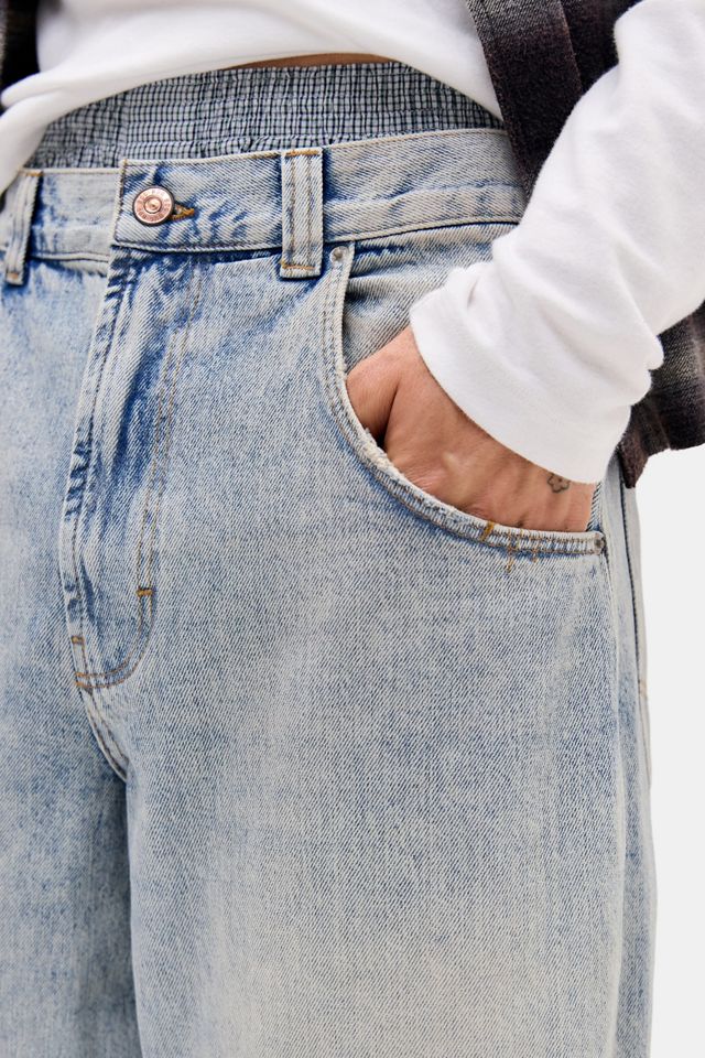 BDG Light Wash Neo Skate Baggy Jeans #3