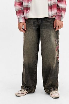 BDG Neo Tint Embroidered Scorpion Jeans