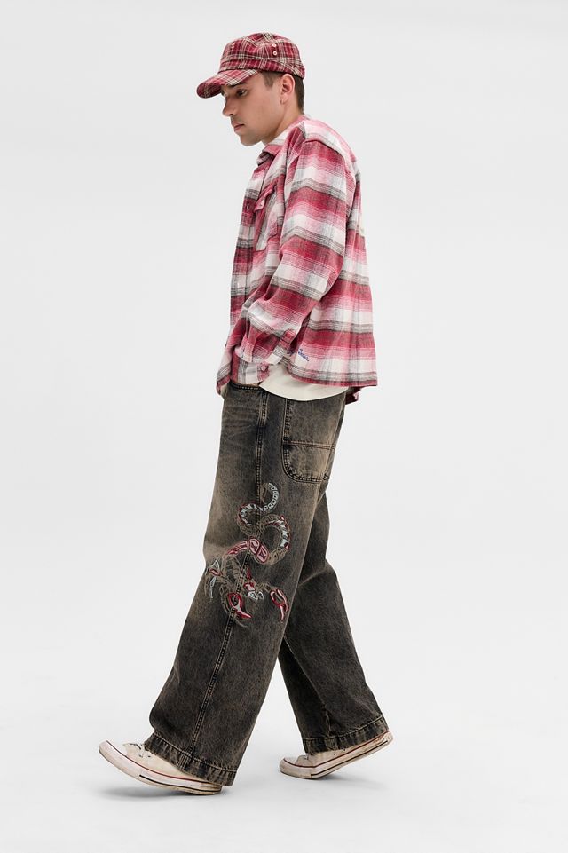 BDG Neo Tint Embroidered Scorpion Jeans #1