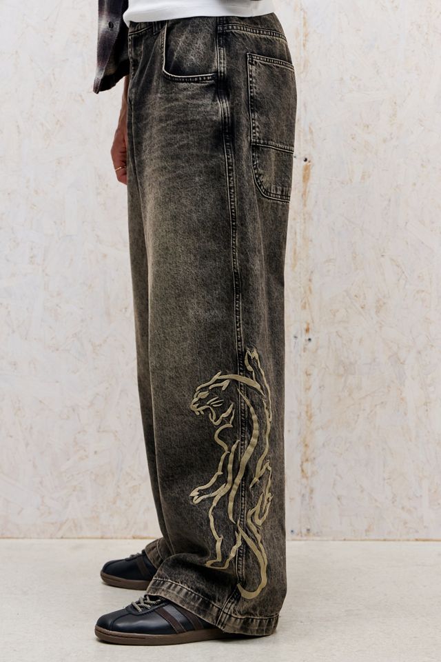 BDG Neo Panther Embroidered Jeans #2