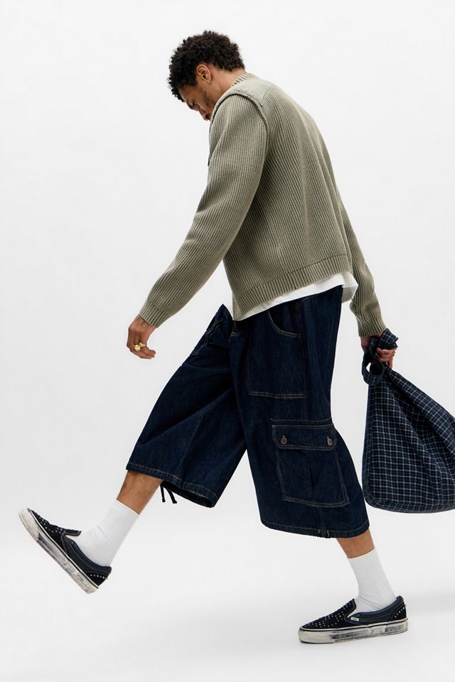 Pantalones Cargo Cortos de Mezclilla Diego BDG #1