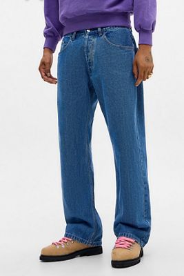 No Problemo Blue Baggy Jeans