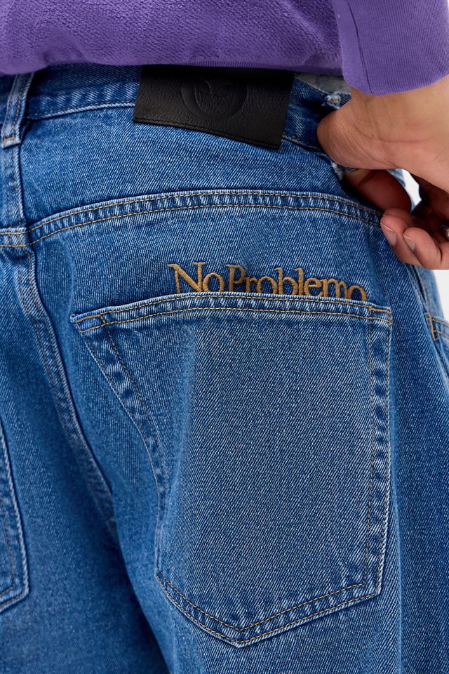No Problemo Blue Baggy Jeans #3