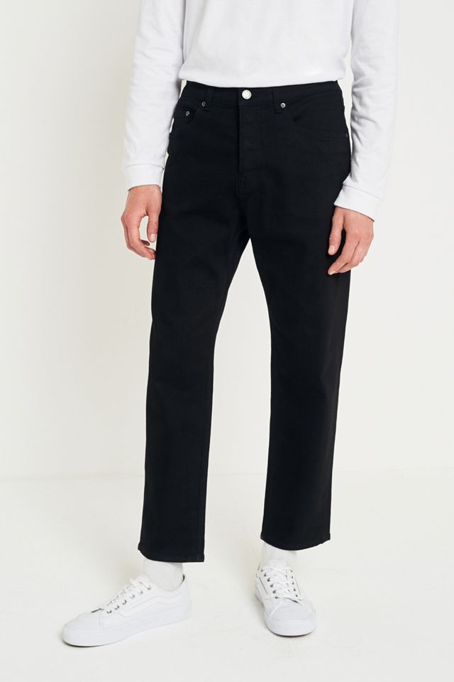 Cheap Monday In-Law Deep Black Skinny Jeans #1
