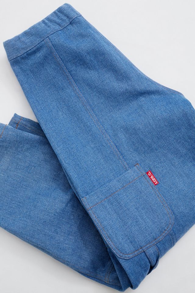 AJOBYAJO - Pantalon de peintre en denim bleu #1