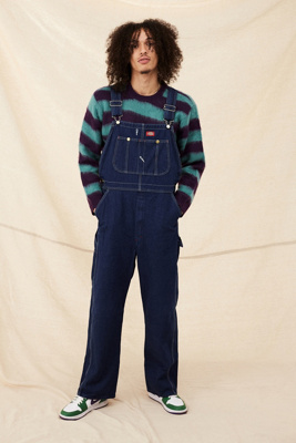 Dickies Heren Bib Overall, Indigo Rigid, 44W/32L, Indigo stijf, 44W / 32L