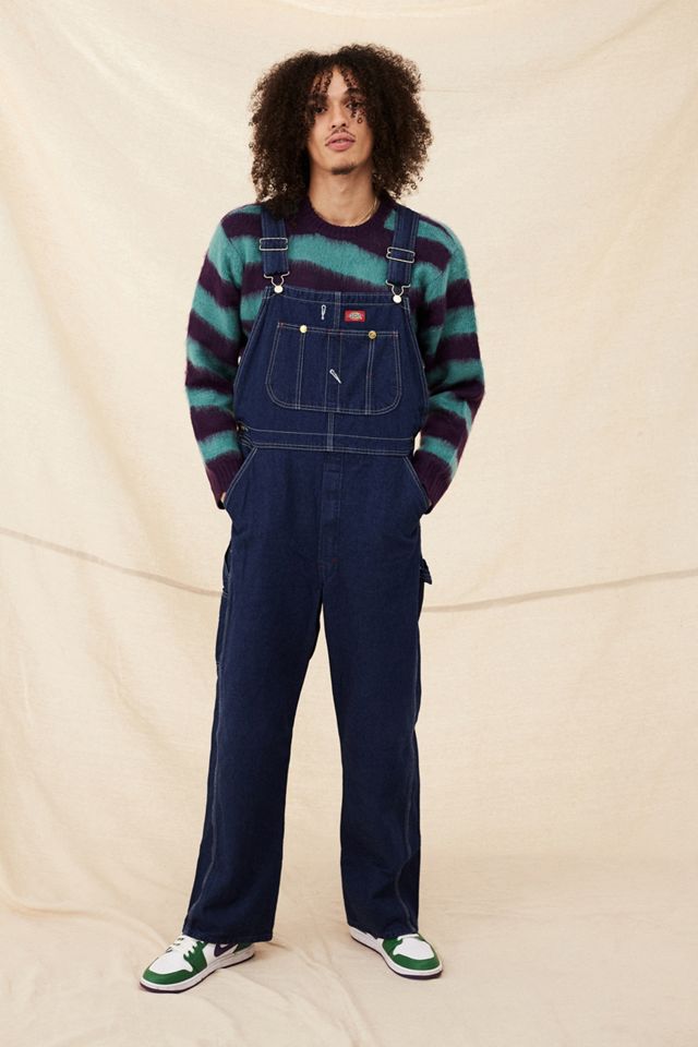 Dickies Indigo Bib Overalls Urban Outfitters UK