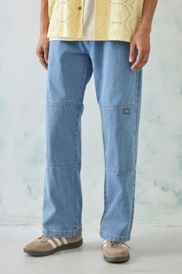 Dickies Light-Wash Double Knee Straight Leg Jeans | Urban Outfitters UK