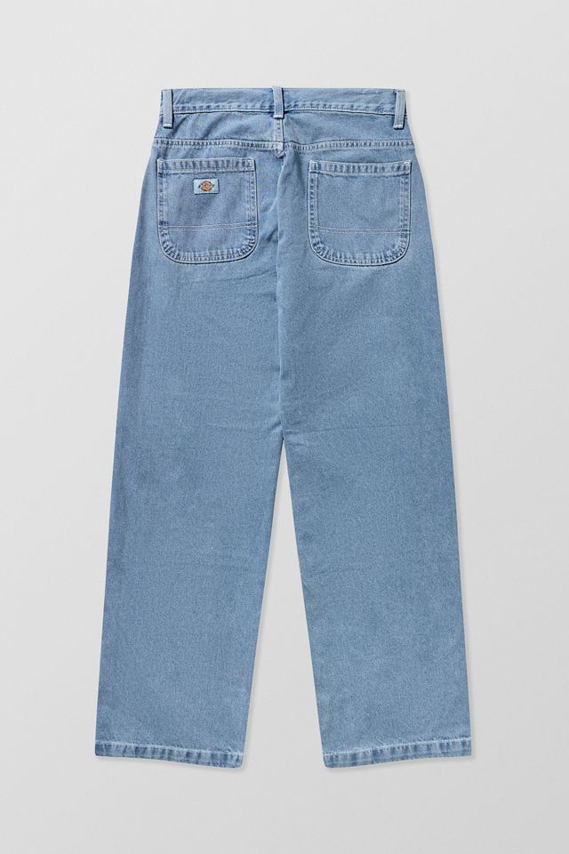 Dickies Light Wash Double Knee Jeans #5