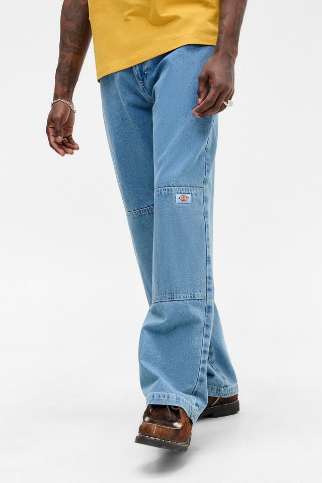 Dickies Light Wash Double Knee Jeans #1