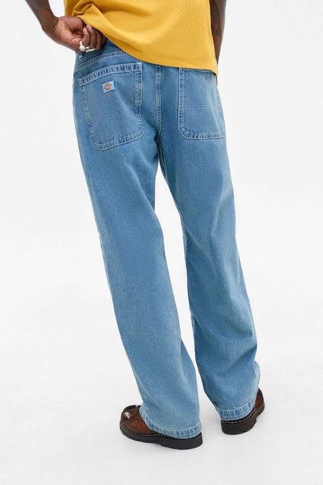Dickies Light Wash Double Knee Jeans #3