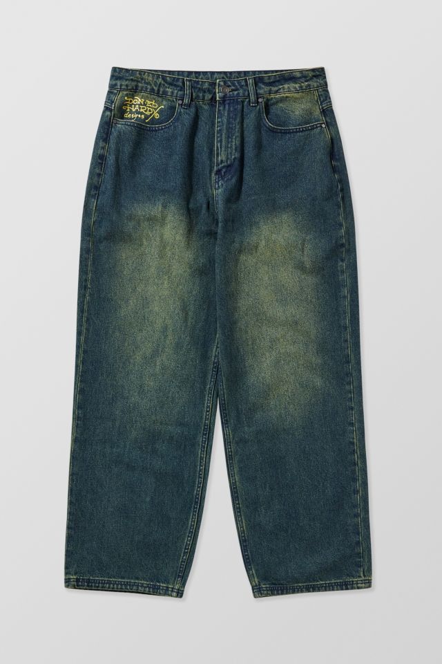 Ed Hardy UO Exclusive – Jeans mit blauer Färbung und Drachenmotiv #8