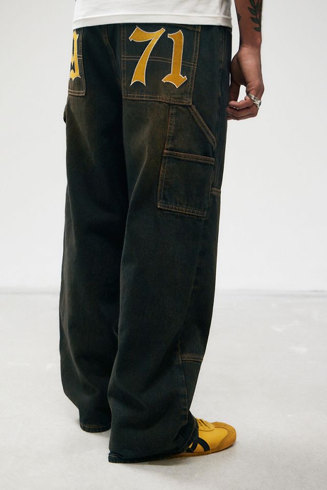 Ed Hardy UO Exklusive Braun Getönte Carpenter Jeans #1